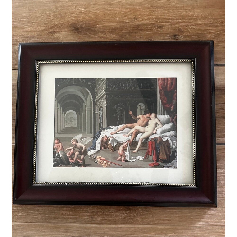 Venus and Mars By Carlos Saraceni Framed Print